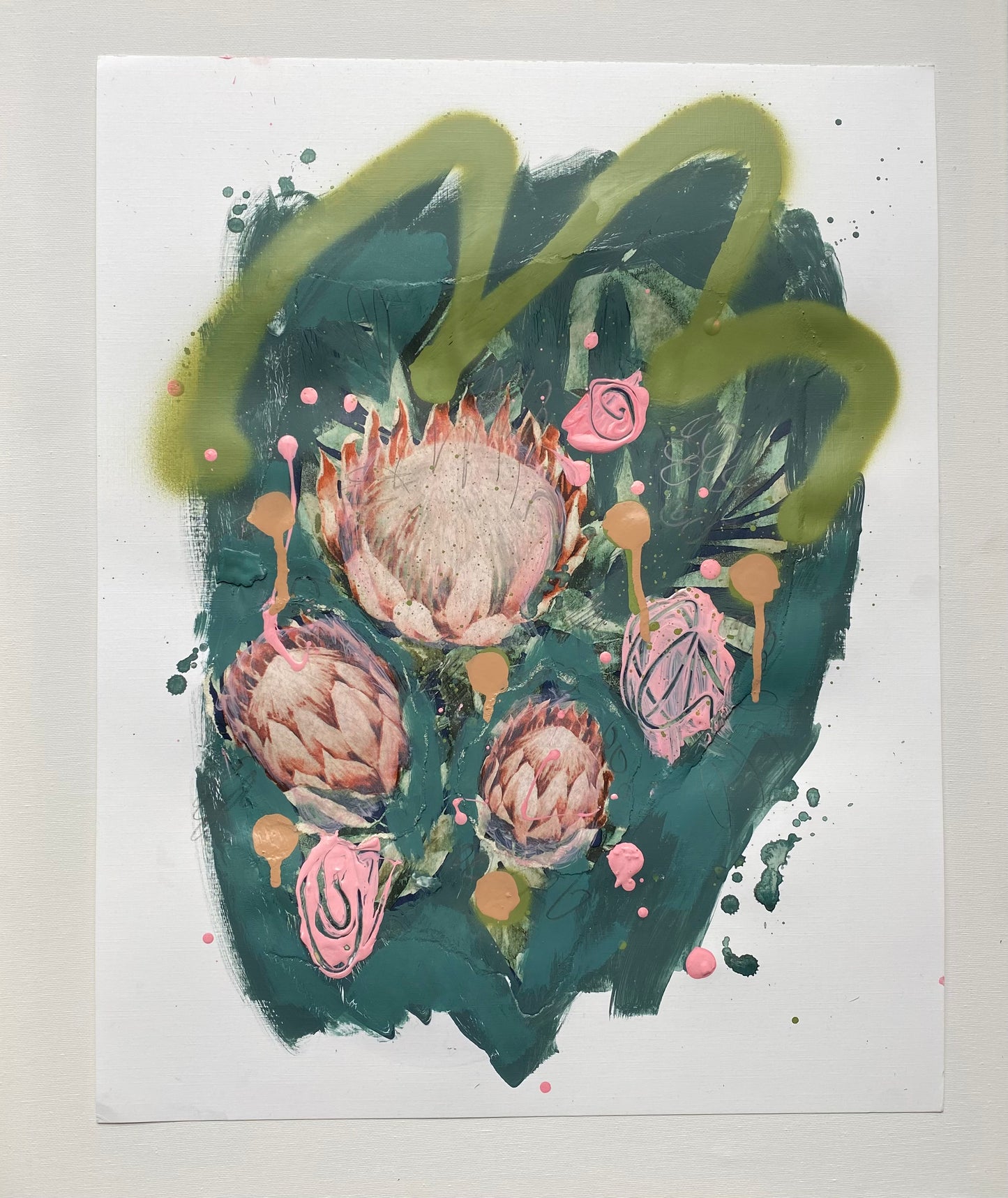 ‘Collage #4’ from the ‘Of Leaves & Branches’ series