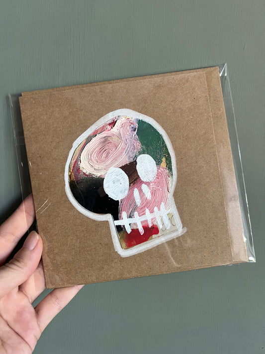 Skull Greeting Card 3