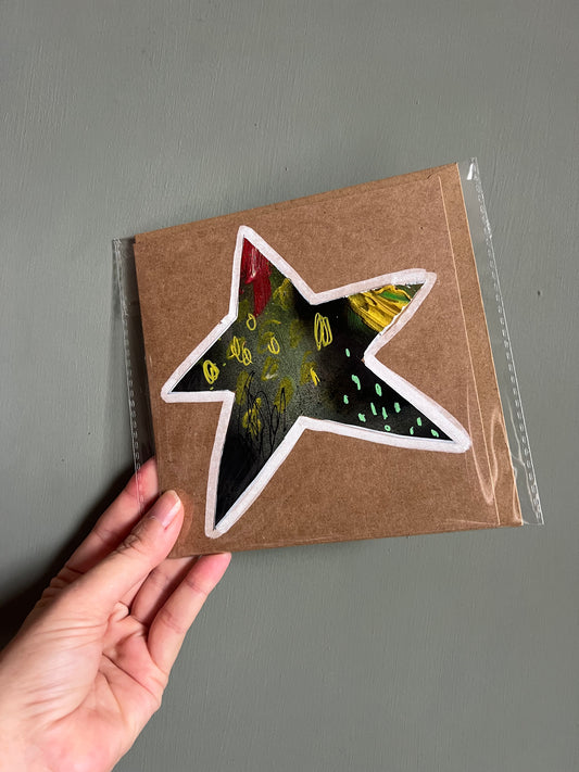 Star Greeting Card 2