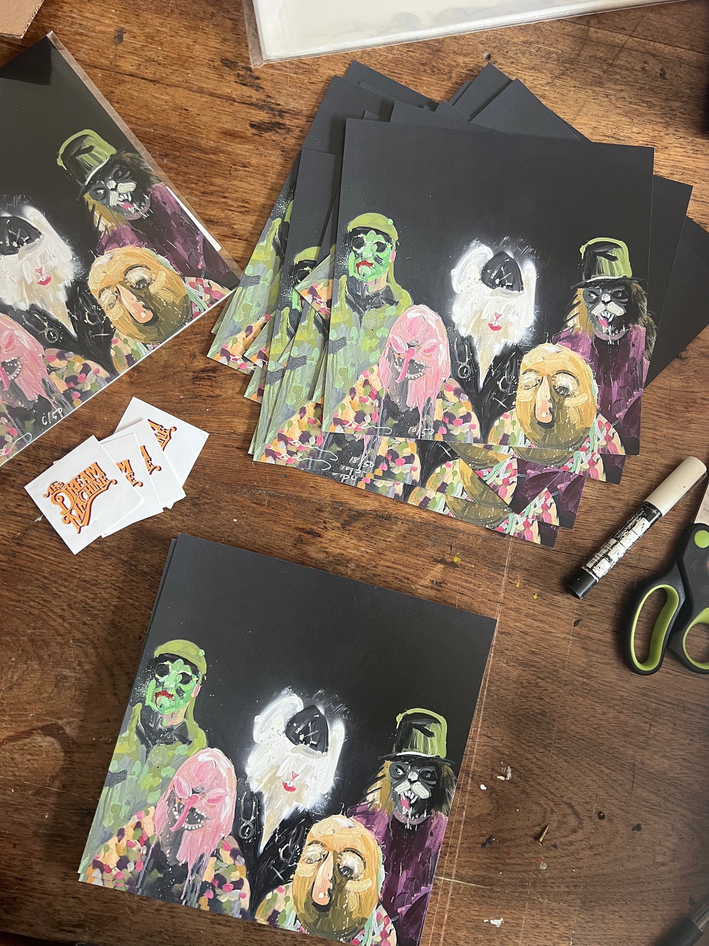 ‘Small Time Monsters’ Limited Edition Signed Print