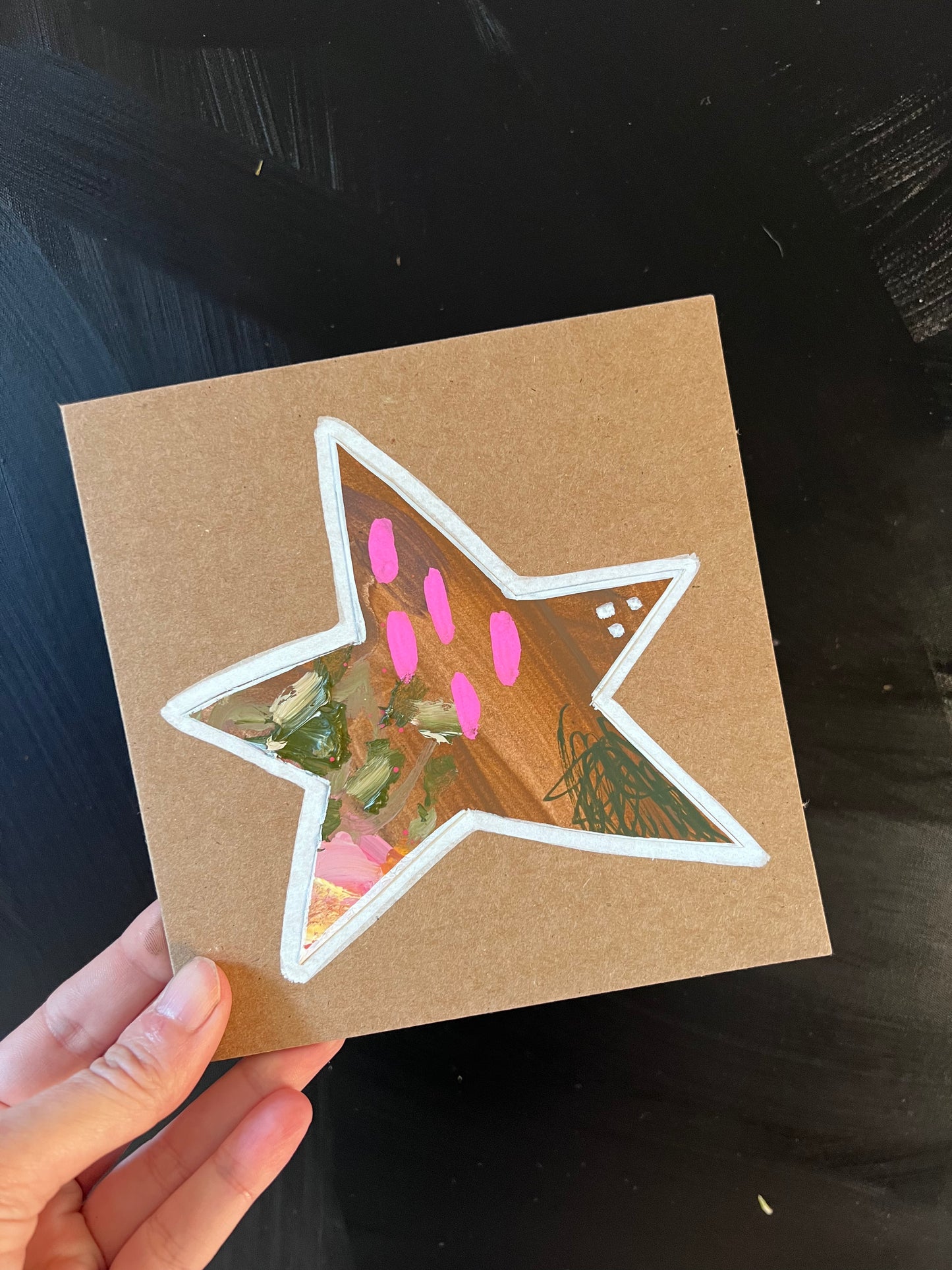 Star Greeting Card 1