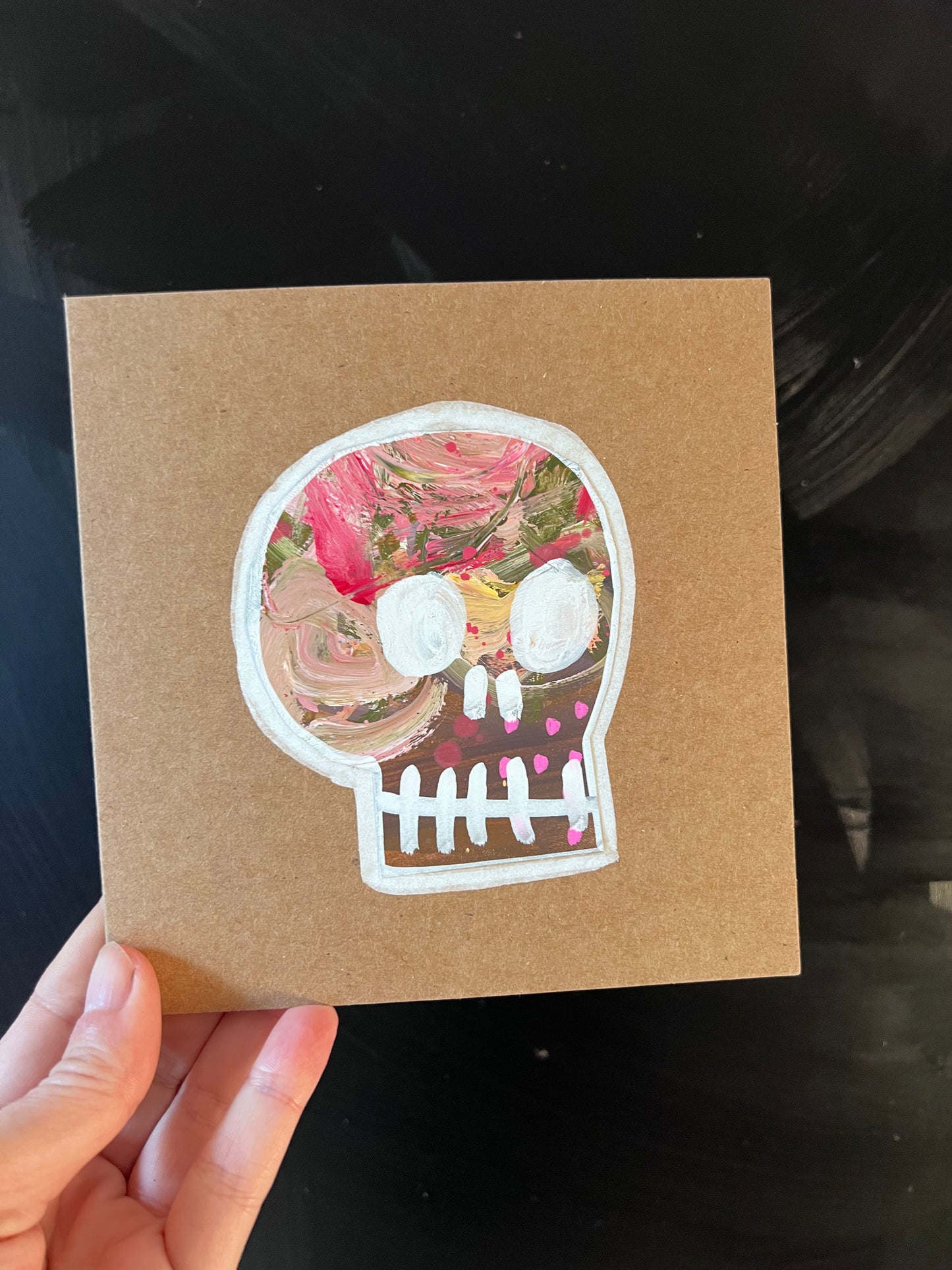 Skull Greeting Card 2