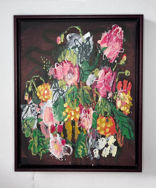 ‘Until The Light Calls You Back Into The Wild’ (After ‘Flower Still Life with Bird’s Nest‘ Jan van Huysum (1682 - 1749)